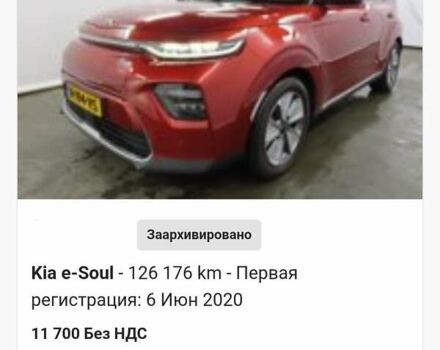 Красный Киа Soul EV, объемом двигателя 0 л и пробегом 129 тыс. км за 16750 $, фото 116 на Automoto.ua
