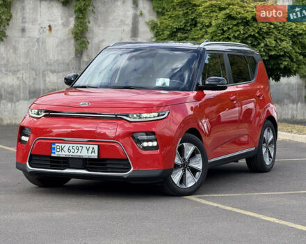 Красный Киа Soul EV, объемом двигателя 0 л и пробегом 23 тыс. км за 19950 $, фото 2 на Automoto.ua