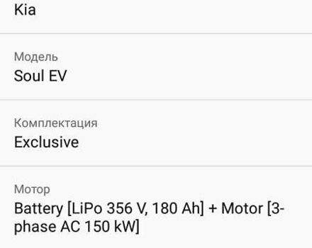 Сірий Кіа Soul EV, об'ємом двигуна 0 л та пробігом 24 тис. км за 20999 $, фото 81 на Automoto.ua