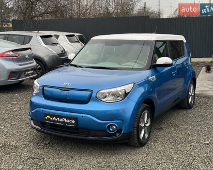 Синий Киа Soul EV, объемом двигателя 0 л и пробегом 88 тыс. км за 10700 $, фото 2 на Automoto.ua
