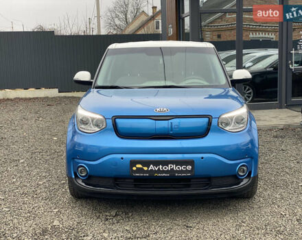 Синий Киа Soul EV, объемом двигателя 0 л и пробегом 88 тыс. км за 10700 $, фото 3 на Automoto.ua