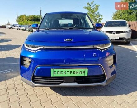 Синий Киа Soul EV, объемом двигателя 0 л и пробегом 26 тыс. км за 17900 $, фото 4 на Automoto.ua