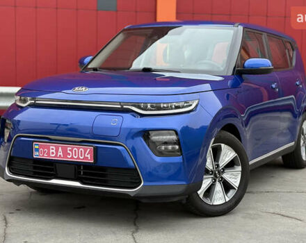 Синий Киа Soul EV, объемом двигателя 0 л и пробегом 26 тыс. км за 18900 $, фото 1 на Automoto.ua