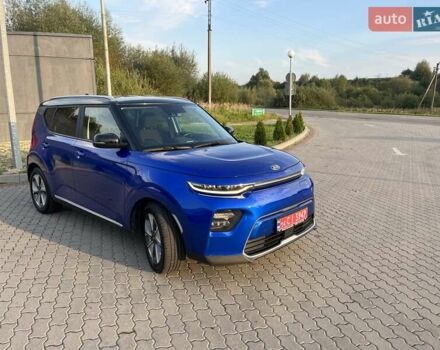Синий Киа Soul EV, объемом двигателя 0 л и пробегом 59 тыс. км за 18999 $, фото 2 на Automoto.ua