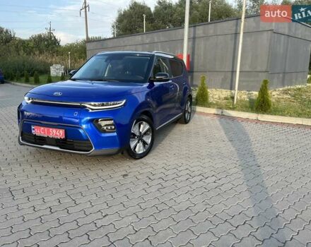 Синий Киа Soul EV, объемом двигателя 0 л и пробегом 59 тыс. км за 18999 $, фото 1 на Automoto.ua