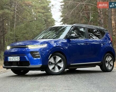 Киа Soul EV 2022 в Киеве на Automoto.ua Синий Киа Soul EV, объемом двигателя 0 л и пробегом 39 тыс. км за 19499 $, фото 26 на Automoto.ua