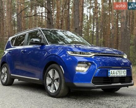 Киа Soul EV 2022 в Киеве на Automoto.ua Синий Киа Soul EV, объемом двигателя 0 л и пробегом 39 тыс. км за 19499 $, фото 22 на Automoto.ua