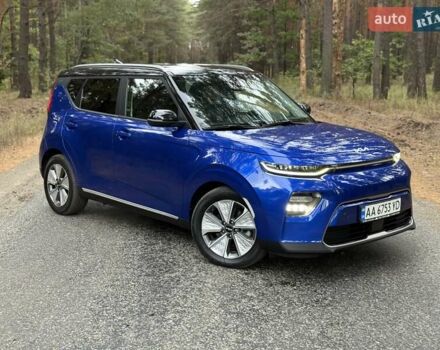 Киа Soul EV 2022 в Киеве на Automoto.ua Синий Киа Soul EV, объемом двигателя 0 л и пробегом 39 тыс. км за 19499 $, фото 16 на Automoto.ua