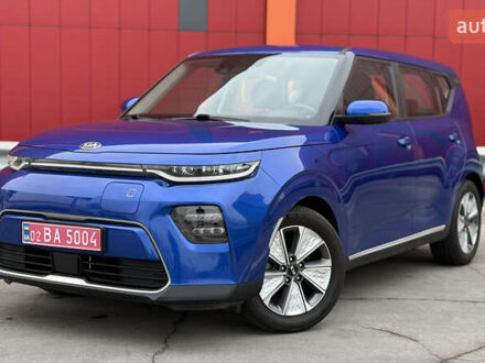 Синий Киа Soul EV, объемом двигателя 0 л и пробегом 26 тыс. км за 18900 $, фото 1 на Automoto.ua