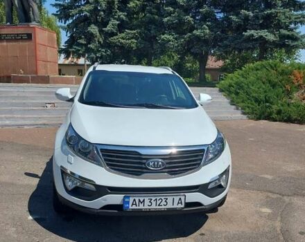 Білий Кіа Sportage, об'ємом двигуна 2 л та пробігом 183 тис. км за 12900 $, фото 14 на Automoto.ua
