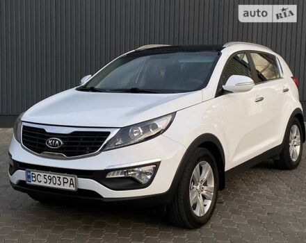 Белый Киа Sportage, объемом двигателя 1.69 л и пробегом 218 тыс. км за 13150 $, фото 3 на Automoto.ua