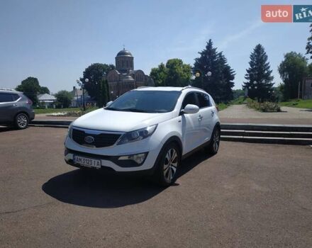 Білий Кіа Sportage, об'ємом двигуна 2 л та пробігом 183 тис. км за 12900 $, фото 1 на Automoto.ua