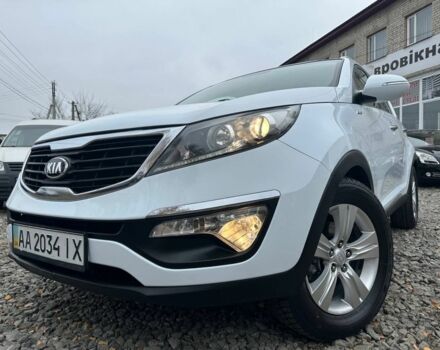 Белый Киа Sportage, объемом двигателя 2 л и пробегом 167 тыс. км за 12200 $, фото 1 на Automoto.ua