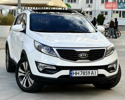 Білий Кіа Sportage, об'ємом двигуна 2 л та пробігом 165 тис. км за 13999 $, фото 1 на Automoto.ua