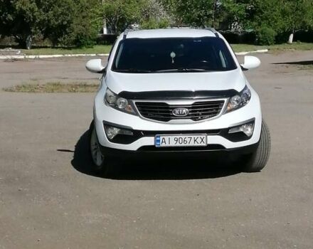 Білий Кіа Sportage, об'ємом двигуна 1.69 л та пробігом 142 тис. км за 11500 $, фото 1 на Automoto.ua