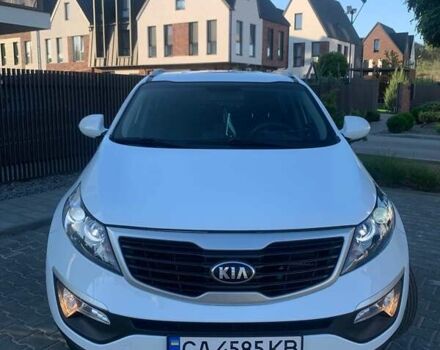 Белый Киа Sportage, объемом двигателя 1.69 л и пробегом 205 тыс. км за 11500 $, фото 1 на Automoto.ua