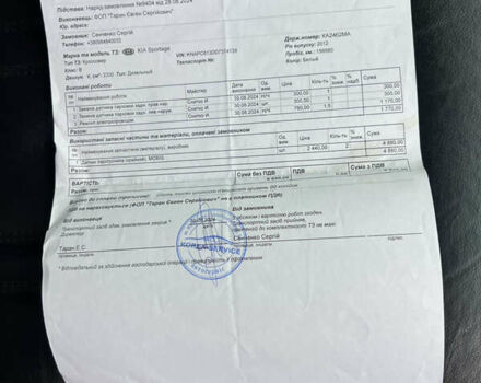 Белый Киа Sportage, объемом двигателя 2 л и пробегом 170 тыс. км за 15300 $, фото 71 на Automoto.ua
