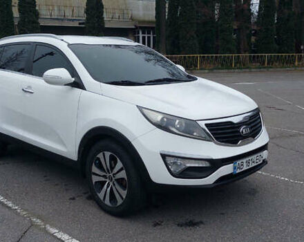 Белый Киа Sportage, объемом двигателя 2 л и пробегом 124 тыс. км за 13500 $, фото 14 на Automoto.ua