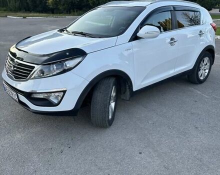 Белый Киа Sportage, объемом двигателя 2 л и пробегом 156 тыс. км за 14200 $, фото 1 на Automoto.ua