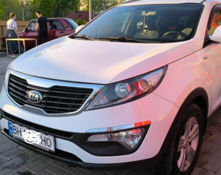 Белый Киа Sportage, объемом двигателя 2 л и пробегом 107 тыс. км за 13300 $, фото 1 на Automoto.ua