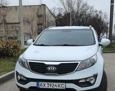 Білий Кіа Sportage, об'ємом двигуна 2 л та пробігом 102 тис. км за 14700 $, фото 1 на Automoto.ua