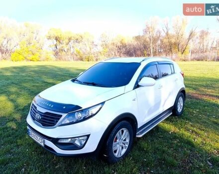 Белый Киа Sportage, объемом двигателя 1.69 л и пробегом 202 тыс. км за 13900 $, фото 1 на Automoto.ua