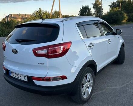 Белый Киа Sportage, объемом двигателя 2 л и пробегом 156 тыс. км за 14200 $, фото 2 на Automoto.ua