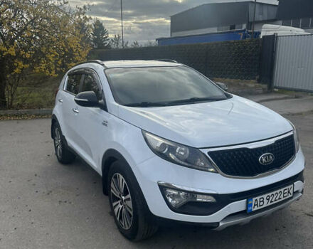 Белый Киа Sportage, объемом двигателя 2 л и пробегом 216 тыс. км за 15750 $, фото 4 на Automoto.ua