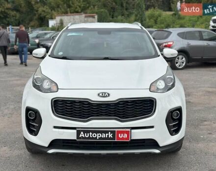 Белый Киа Sportage, объемом двигателя 2 л и пробегом 205 тыс. км за 16670 $, фото 1 на Automoto.ua