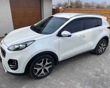 Белый Киа Sportage, объемом двигателя 2 л и пробегом 134 тыс. км за 20300 $, фото 5 на Automoto.ua