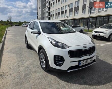 Белый Киа Sportage, объемом двигателя 2 л и пробегом 172 тыс. км за 18500 $, фото 2 на Automoto.ua