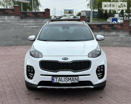 Белый Киа Sportage, объемом двигателя 2 л и пробегом 200 тыс. км за 18950 $, фото 4 на Automoto.ua