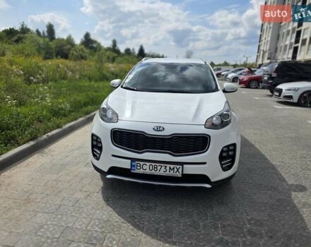 Белый Киа Sportage, объемом двигателя 2 л и пробегом 172 тыс. км за 18500 $, фото 1 на Automoto.ua
