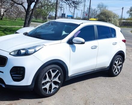 Білий Кіа Sportage, об'ємом двигуна 2 л та пробігом 152 тис. км за 17000 $, фото 2 на Automoto.ua