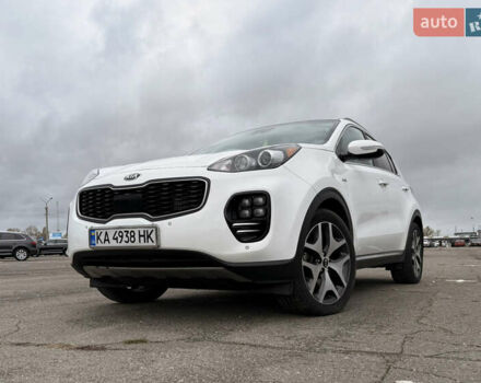 Белый Киа Sportage, объемом двигателя 2 л и пробегом 123 тыс. км за 19500 $, фото 2 на Automoto.ua