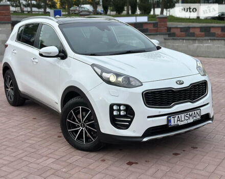 Белый Киа Sportage, объемом двигателя 2 л и пробегом 200 тыс. км за 18950 $, фото 78 на Automoto.ua