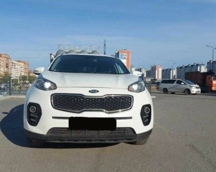 Белый Киа Sportage, объемом двигателя 2 л и пробегом 100 тыс. км за 4800 $, фото 1 на Automoto.ua