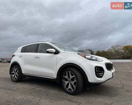 Белый Киа Sportage, объемом двигателя 2 л и пробегом 123 тыс. км за 19500 $, фото 4 на Automoto.ua