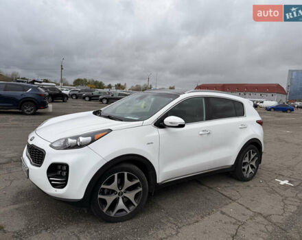 Белый Киа Sportage, объемом двигателя 2 л и пробегом 123 тыс. км за 19500 $, фото 7 на Automoto.ua