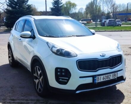 Білий Кіа Sportage, об'ємом двигуна 2 л та пробігом 152 тис. км за 17000 $, фото 1 на Automoto.ua