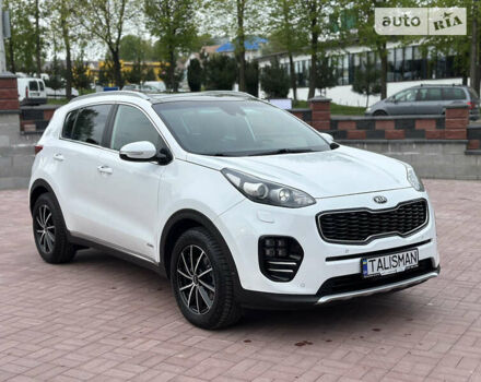 Білий Кіа Sportage, об'ємом двигуна 2 л та пробігом 200 тис. км за 18950 $, фото 1 на Automoto.ua