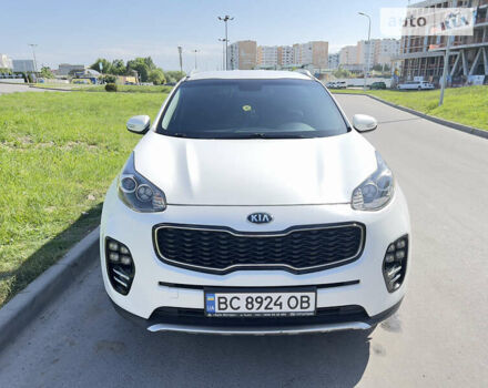 Білий Кіа Sportage, об'ємом двигуна 2 л та пробігом 189 тис. км за 17200 $, фото 4 на Automoto.ua