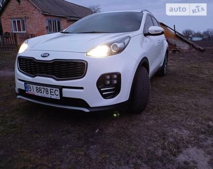 Білий Кіа Sportage, об'ємом двигуна 2 л та пробігом 155 тис. км за 21000 $, фото 14 на Automoto.ua