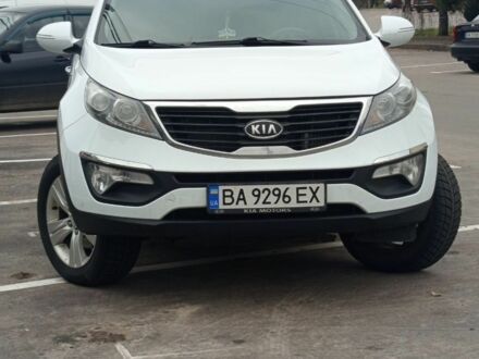 Білий Кіа Sportage, об'ємом двигуна 2 л та пробігом 240 тис. км за 12700 $, фото 1 на Automoto.ua