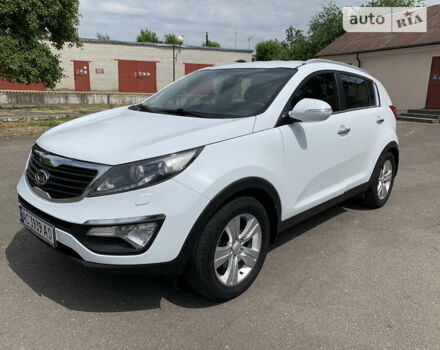 Белый Киа Sportage, объемом двигателя 1.69 л и пробегом 222 тыс. км за 13200 $, фото 1 на Automoto.ua