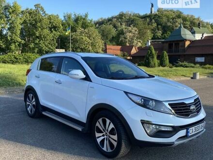 Белый Киа Sportage, объемом двигателя 2 л и пробегом 133 тыс. км за 13200 $, фото 1 на Automoto.ua