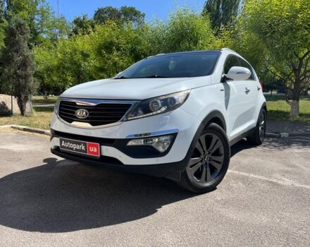 Белый Киа Sportage, объемом двигателя 2 л и пробегом 173 тыс. км за 13990 $, фото 1 на Automoto.ua