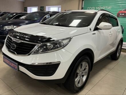 Белый Киа Sportage, объемом двигателя 2.4 л и пробегом 118 тыс. км за 11500 $, фото 1 на Automoto.ua