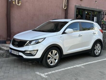 Белый Киа Sportage, объемом двигателя 2 л и пробегом 190 тыс. км за 14700 $, фото 1 на Automoto.ua