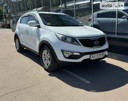 Белый Киа Sportage, объемом двигателя 1.7 л и пробегом 170 тыс. км за 13490 $, фото 1 на Automoto.ua